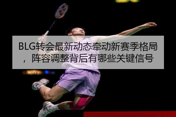 BLG转会最新动态牵动新赛季格局，阵容调整背后有哪些关键信号